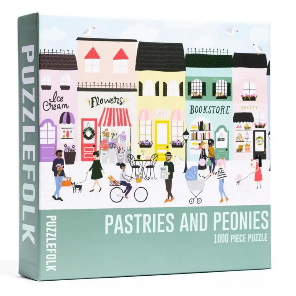 Pastries & Peonies Puzzlefolk