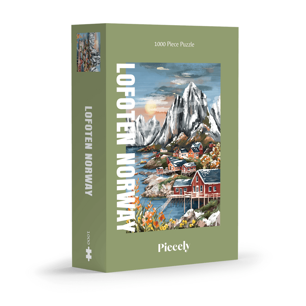 Lofoten Norway, 1000 pieces Piecely