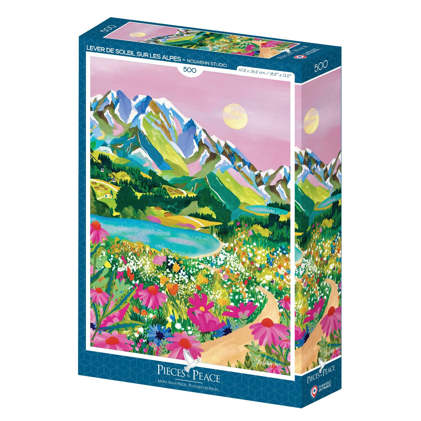 Sunrise over the Alps - Pieces and Peace