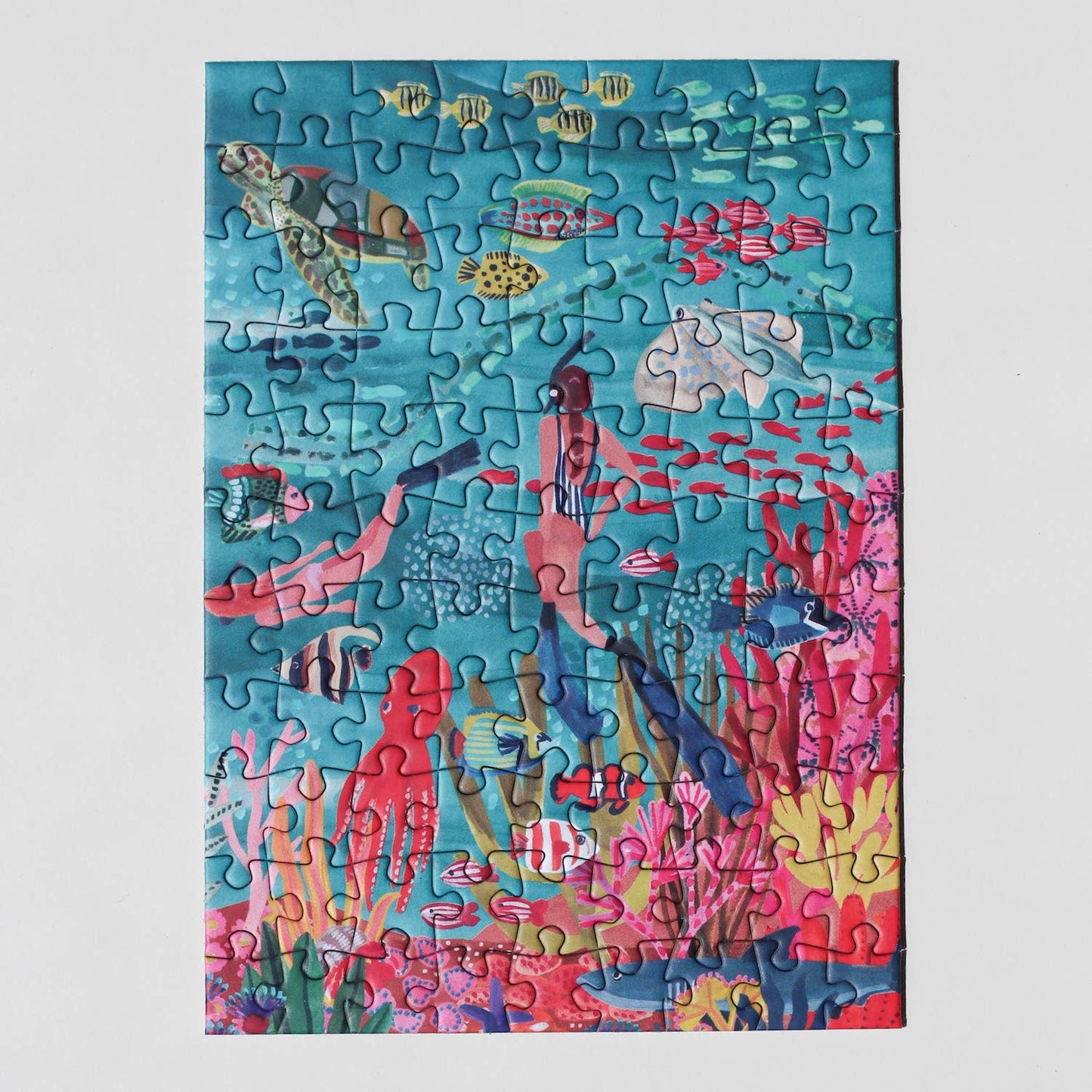 Under the Sea - Piecely - Mini-puzzle, 99 pieces