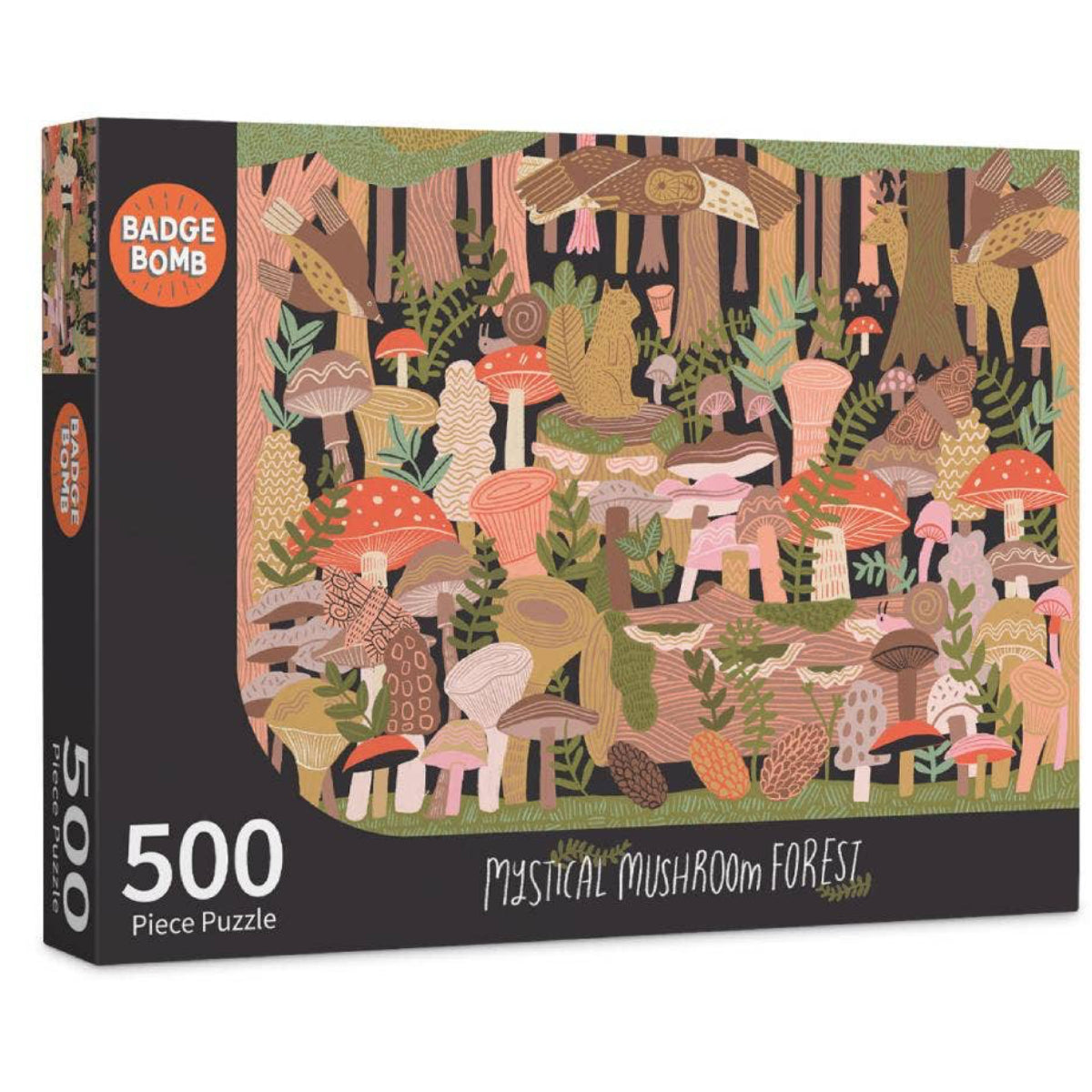 Mystical Mushroom Forest - Badge Bomb