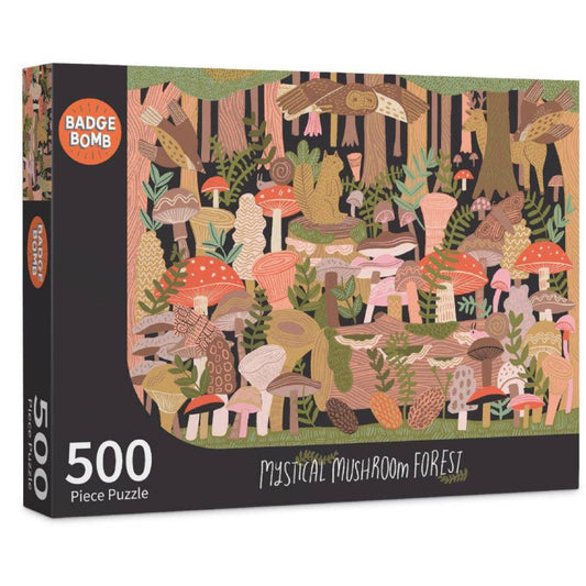 Mystical Mushroom Forest - Badge Bomb