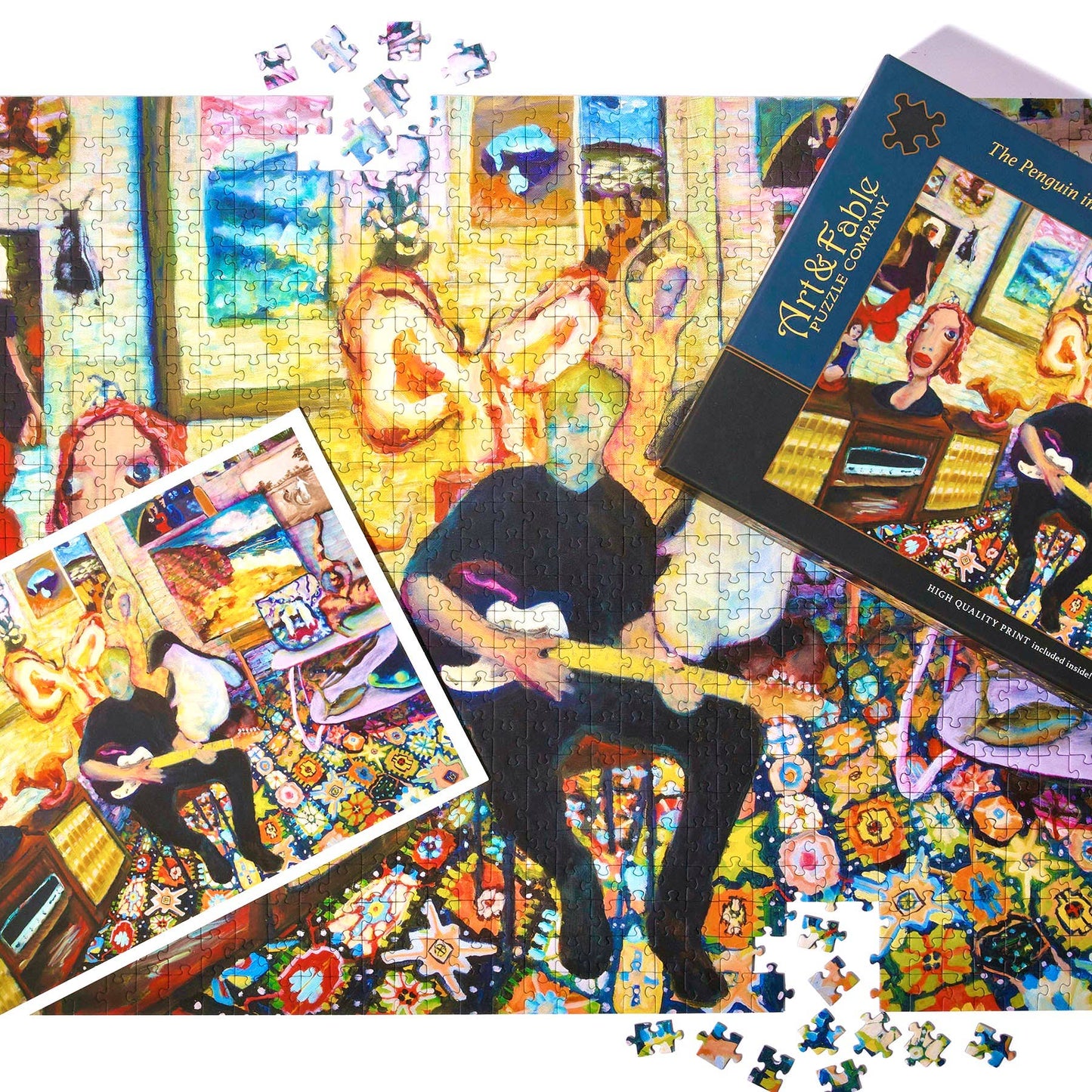 Penguin in the Room - Art & Fable