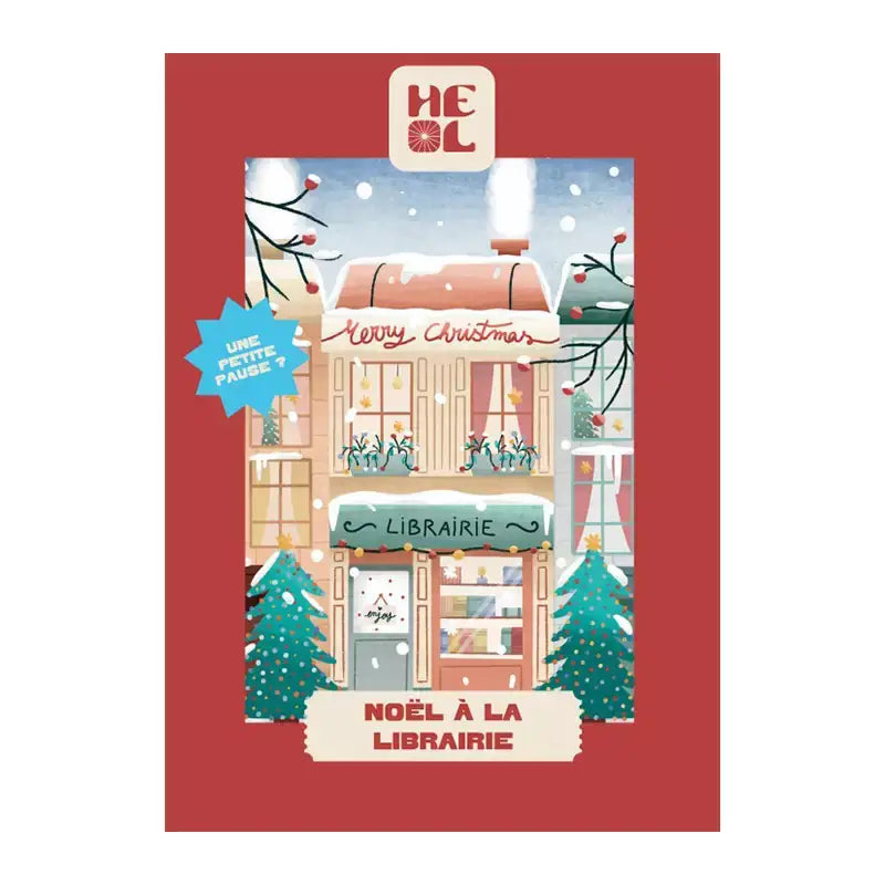 Christmas Puzzle at the Bookstore – Trevell Heol – 99 pieces
