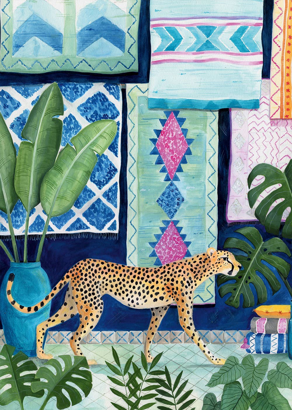 Cheetah in Morocco - Pieces and Peace