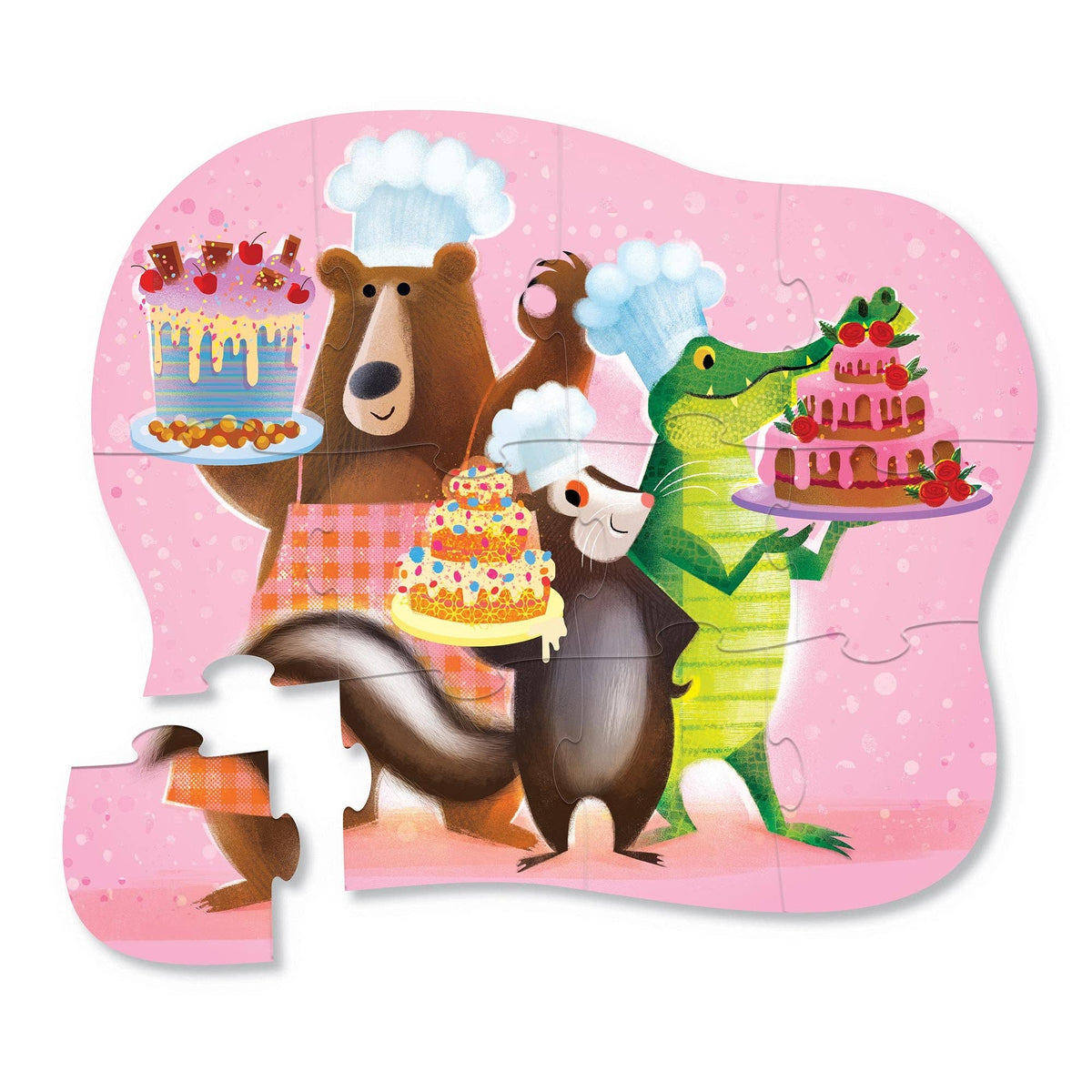 Sweet Treats - Mini Puzzle 12 pc - Crocodile Creek