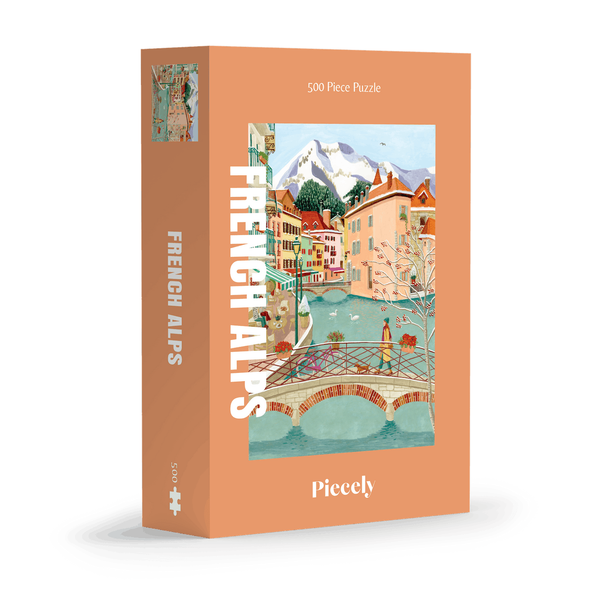 French Alps, 500 pieces Piecely