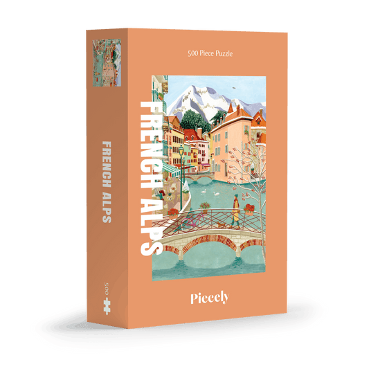 French Alps, 500 pieces Piecely