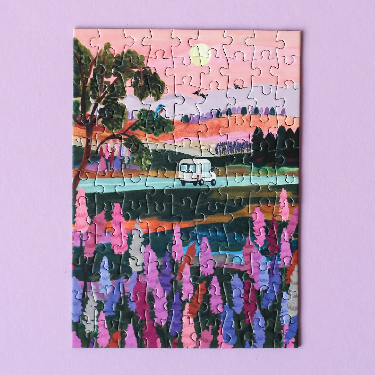 Van Life - Piecely - Mini puzzle, 99 pieces