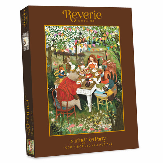 Spring Tea Party Jigsaw Puzzle (1000 Pieces) - Reverie