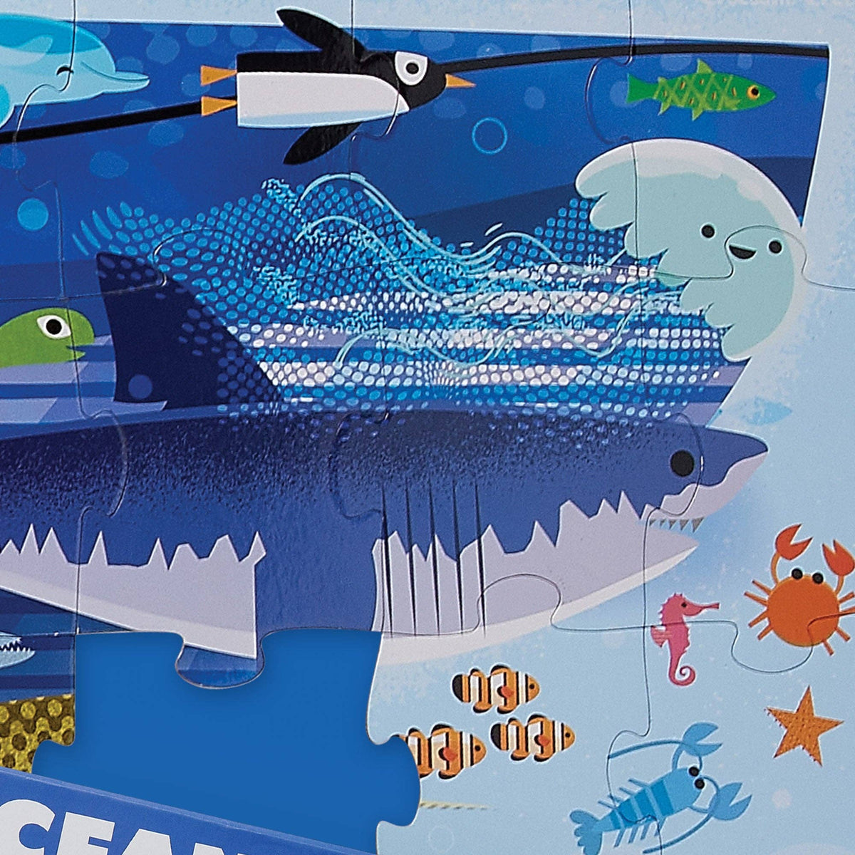 Ocean - Super Duper Long Puzzle 60 pc - Crocodile Creek
