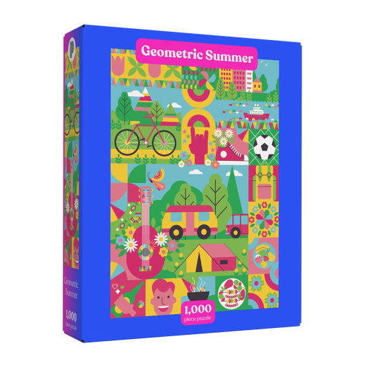 Geometric Summer | 1,000 Piece Jigsaw Puzzle