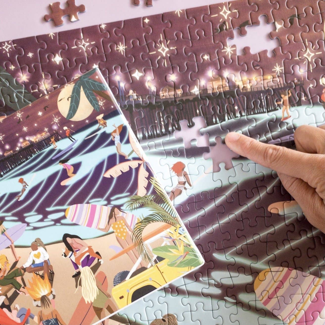 Full Moon Surf - Surf Shack Puzzles
