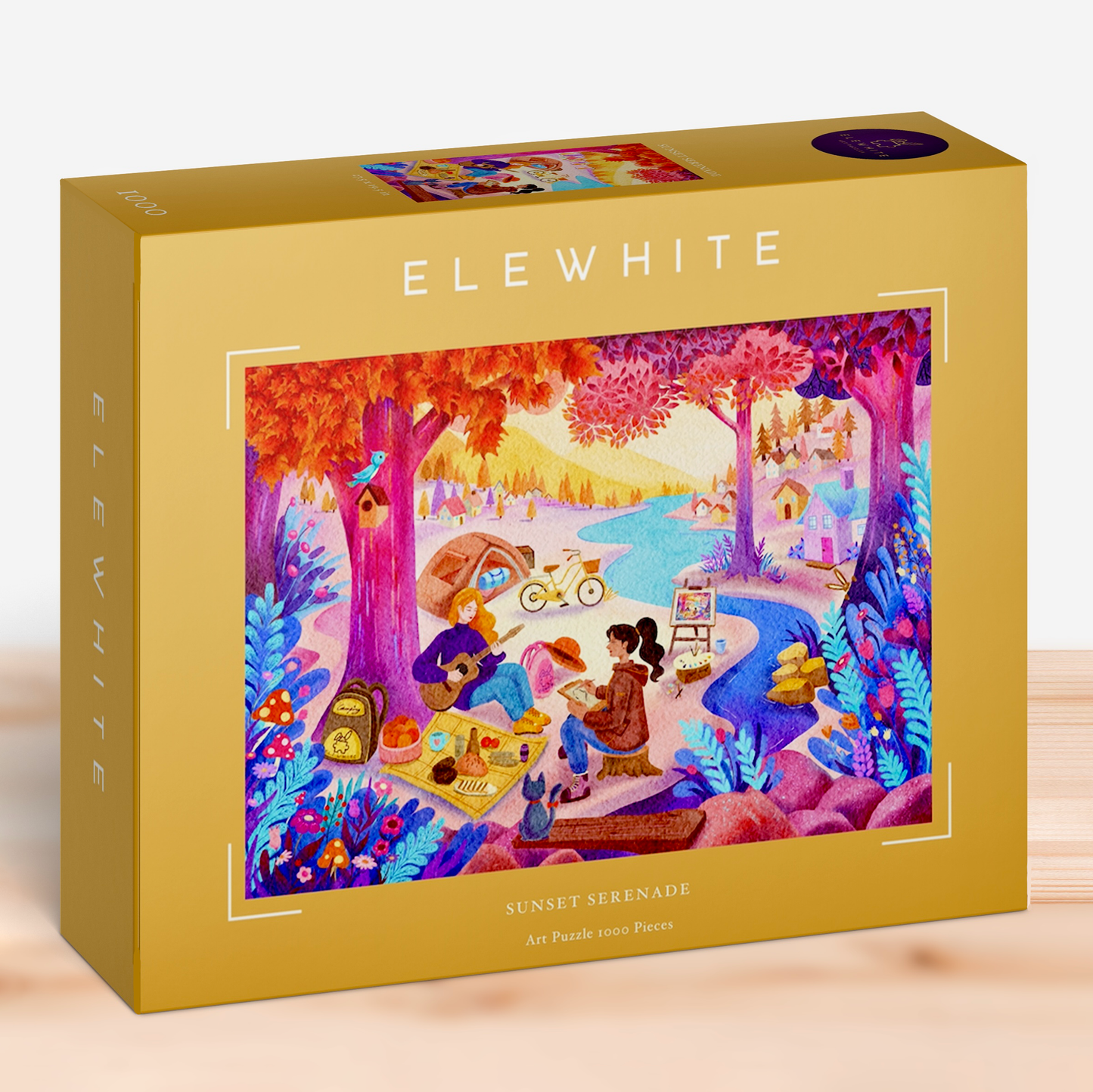 Sunset Serenade Puzzles - ELEWHITE 1000 Pieces