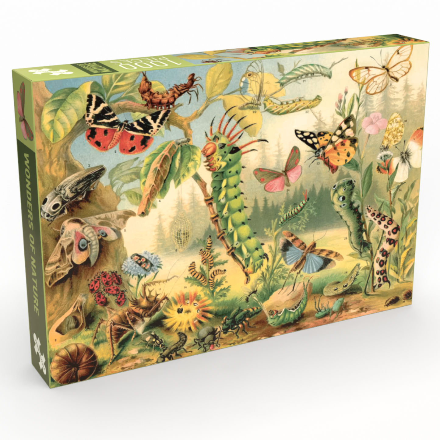 WONDERS OF NATURE 1000 piece vintage jigsaw puzzle