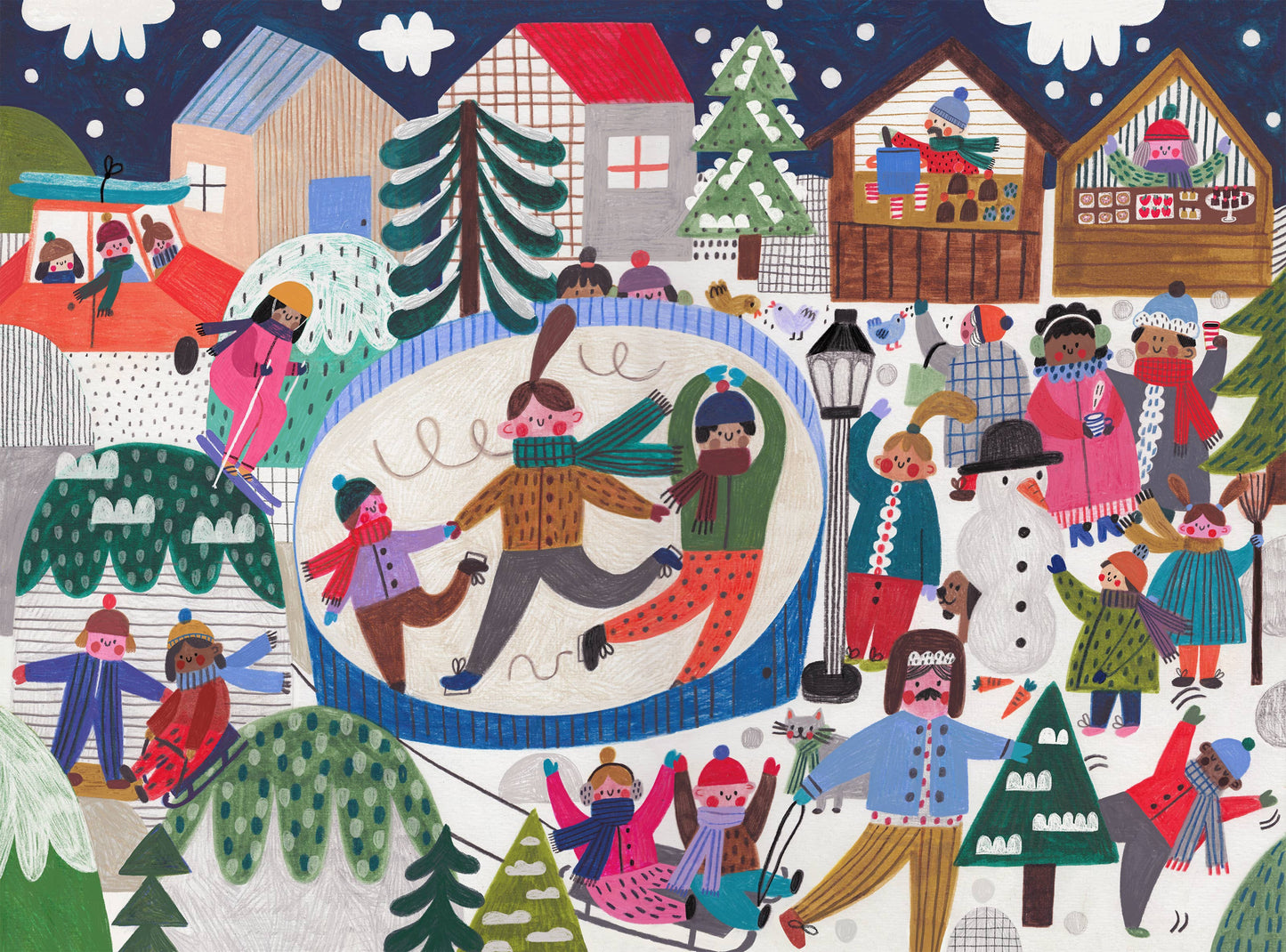 Snow Happy - Puzzlefolk