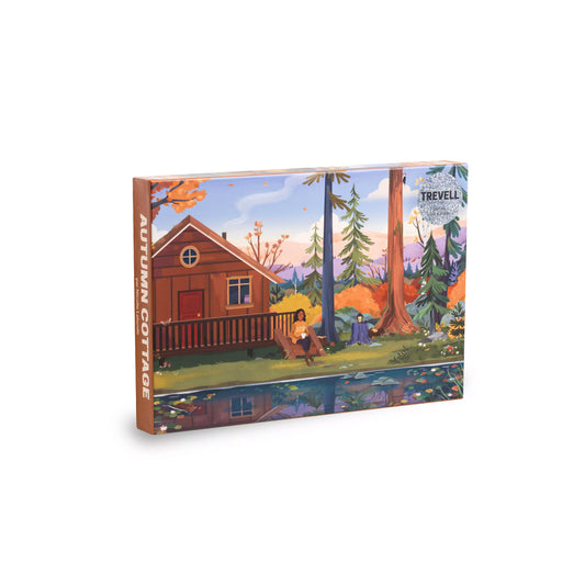 Autumn Cottage Puzzle - Trevell - 1000 pieces