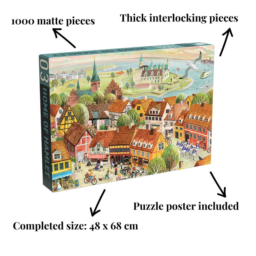 Home of Hamlet 1000 piece jigsaw puzzle