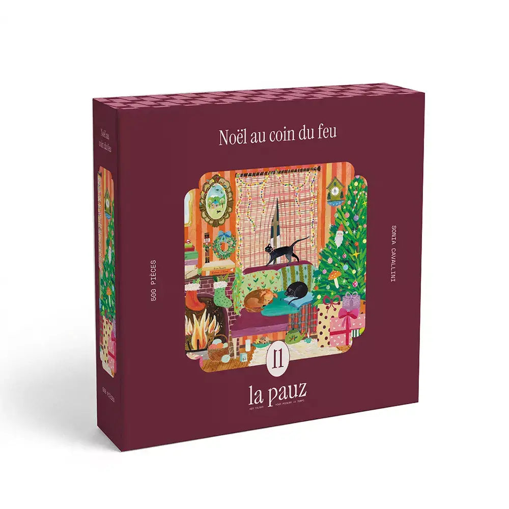 Christmas by the Fireside - La Pauz - 500 pieces