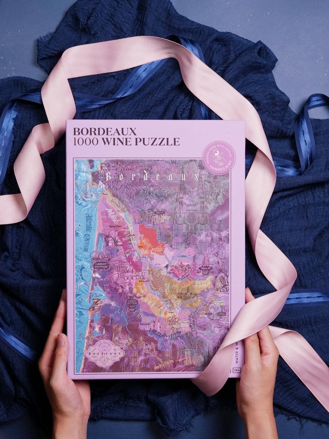 Bordeaux Wine Puzzle - Water and Wines