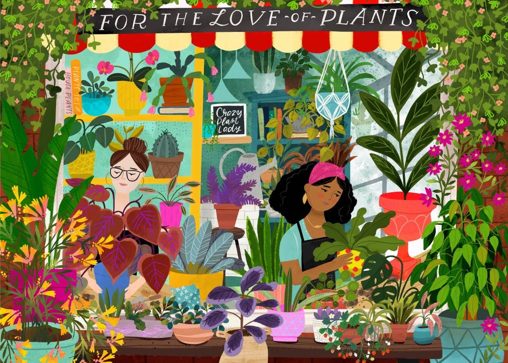 For the Love of Plants - Pieces and Peace