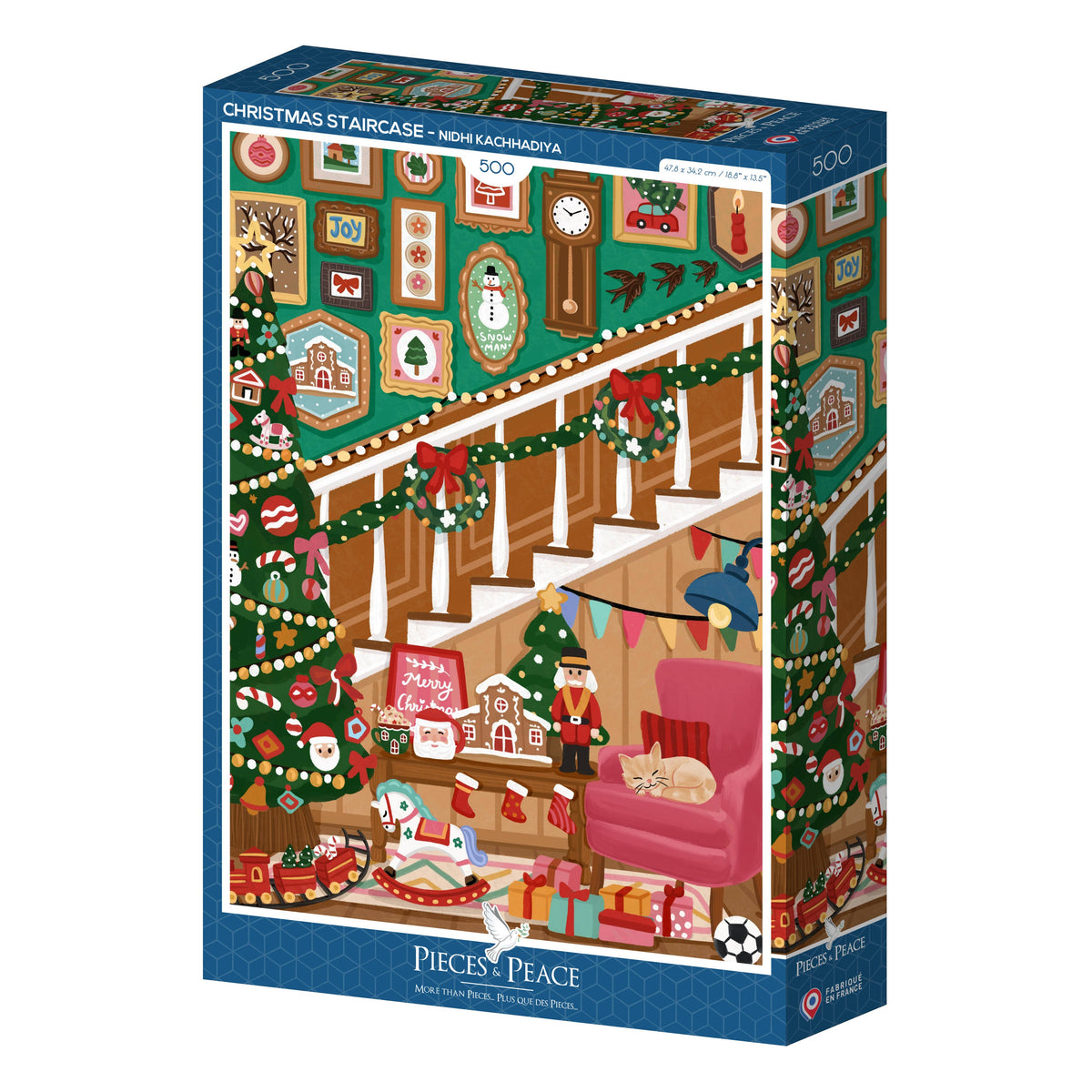 Christmas Staircase - Pieces & Peace