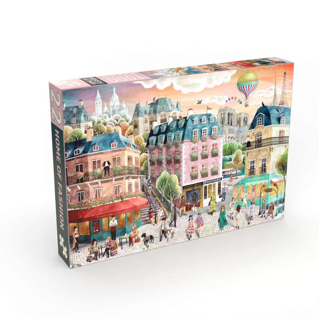 HOME OF FASHION 1000 piece PARIS jigsaw puzzle