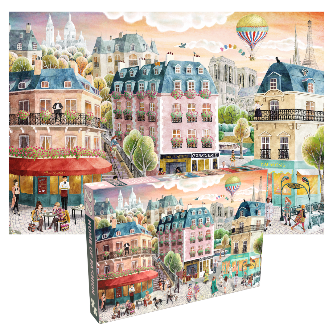 HOME OF FASHION 1000 piece PARIS jigsaw puzzle