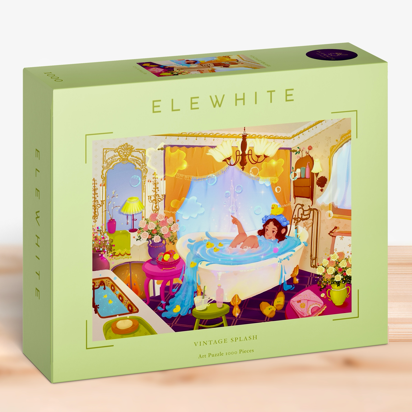 Vintage Splash - Elewhite
