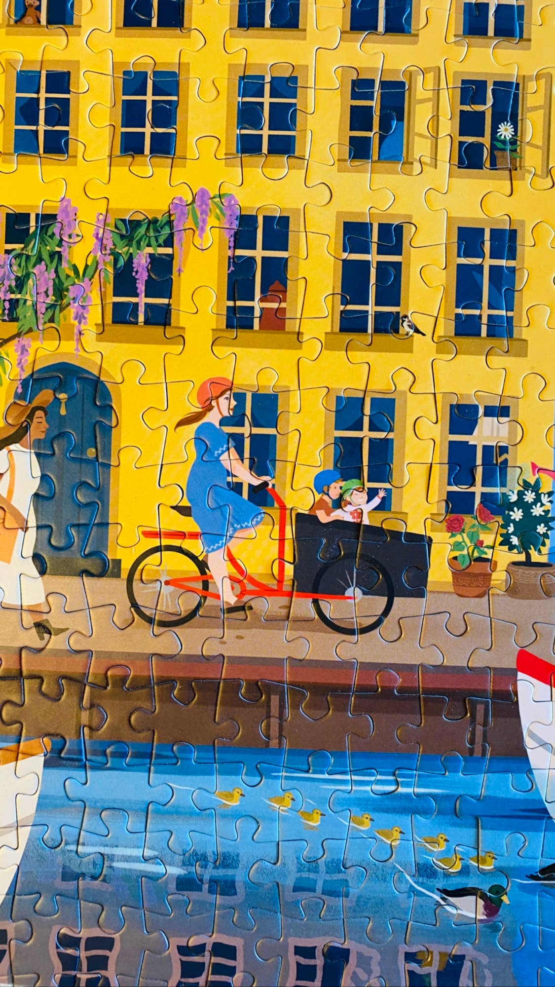 Nyhavn 1000 piece jigsaw puzzle from Penny Puzzle