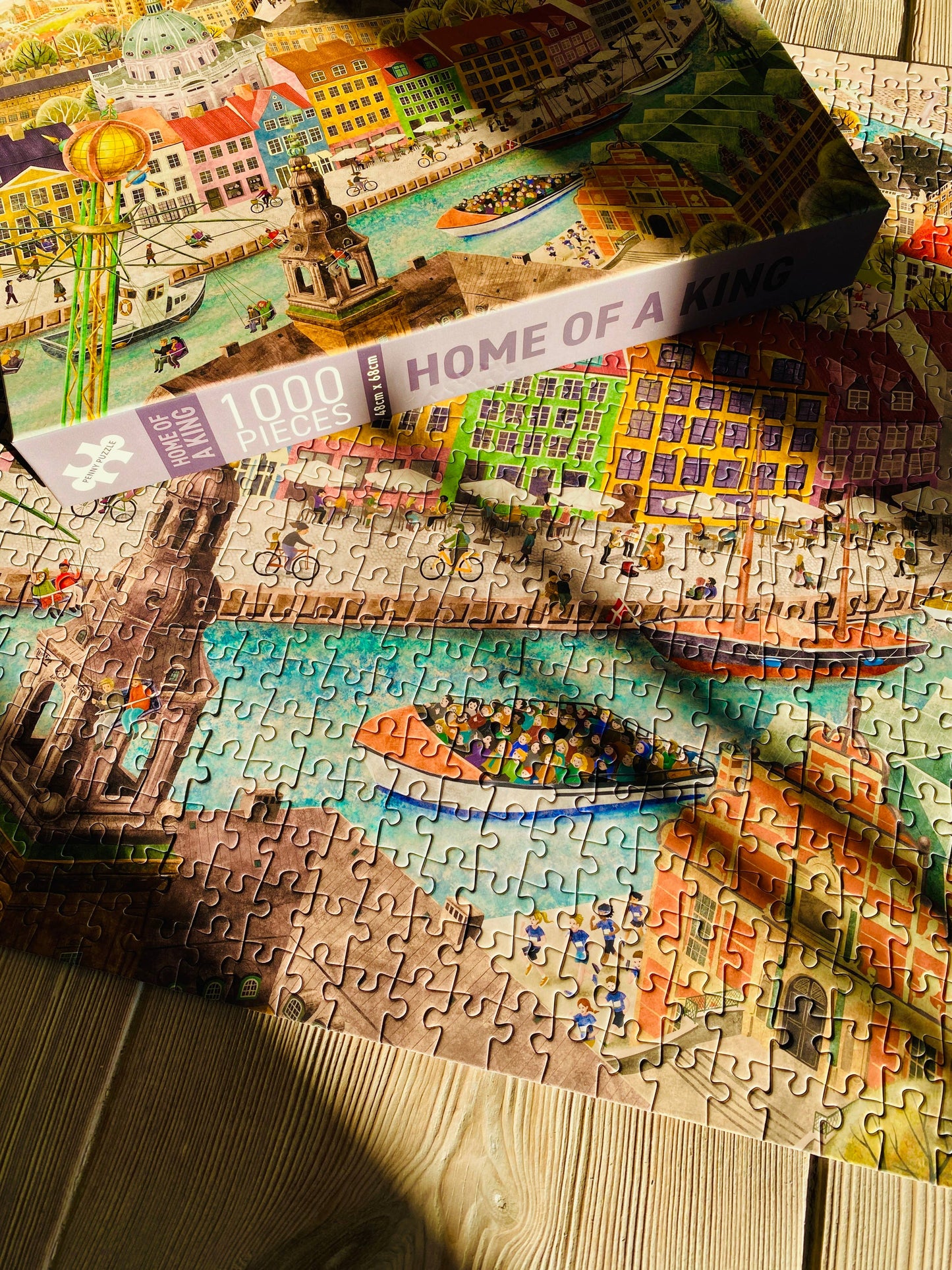 HOME OF A KING 1000 piece jigsaw puzzle