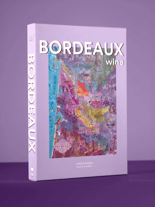 Bordeaux Wine Puzzle - Water and Wines