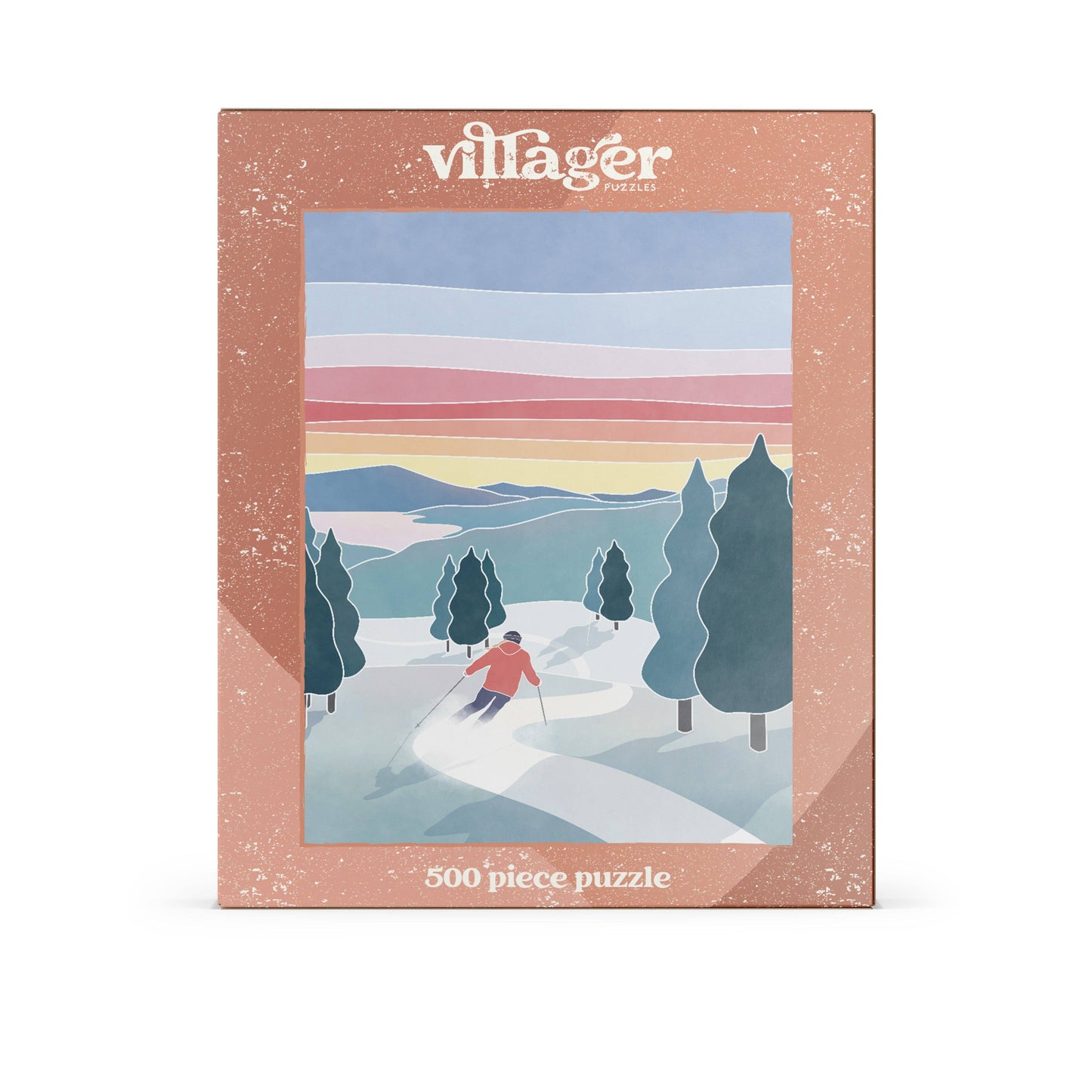 Sunset Ski | Villager - 500-Piece Puzzle