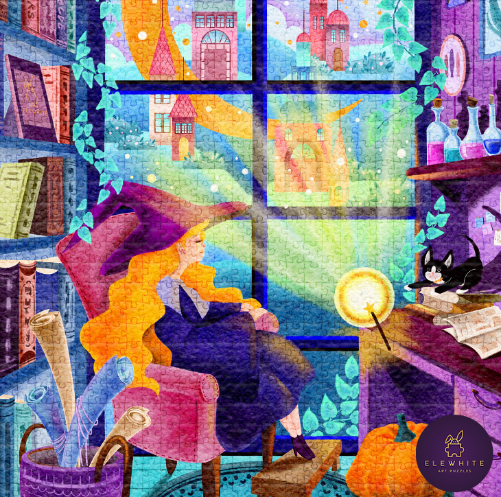 Vine Of Dreams Art Puzzle - ELEWHITE 1000 Pieces