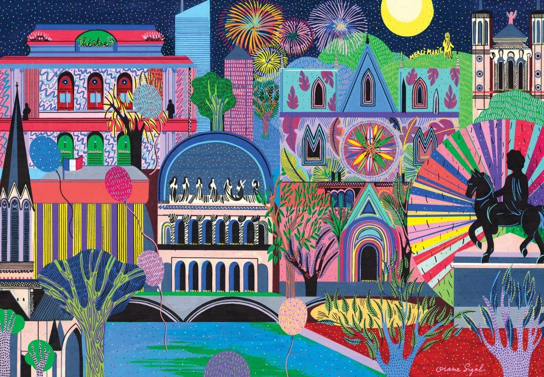 Lyon Lights - Pieces and Peace