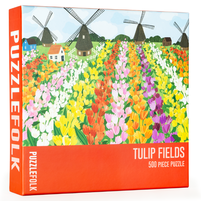 Tulip Fields - Puzzlefolk