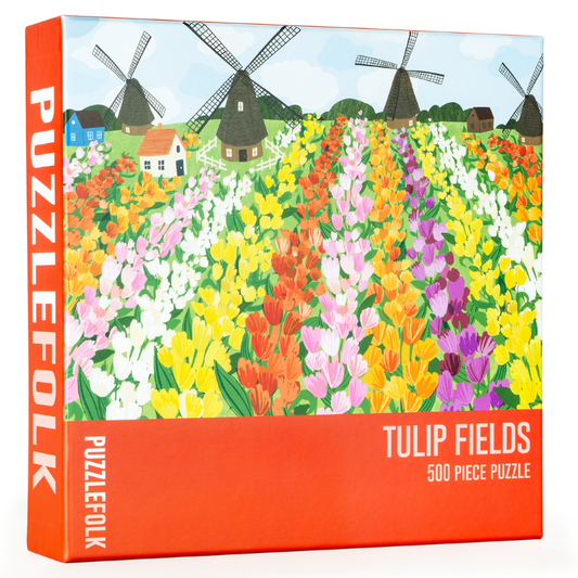 Tulip Fields - Puzzlefolk