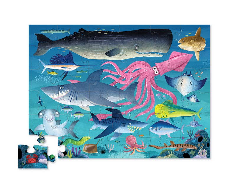 Shark Reef - Classic Floor Puzzle 36 pc  - Crocodile Creek