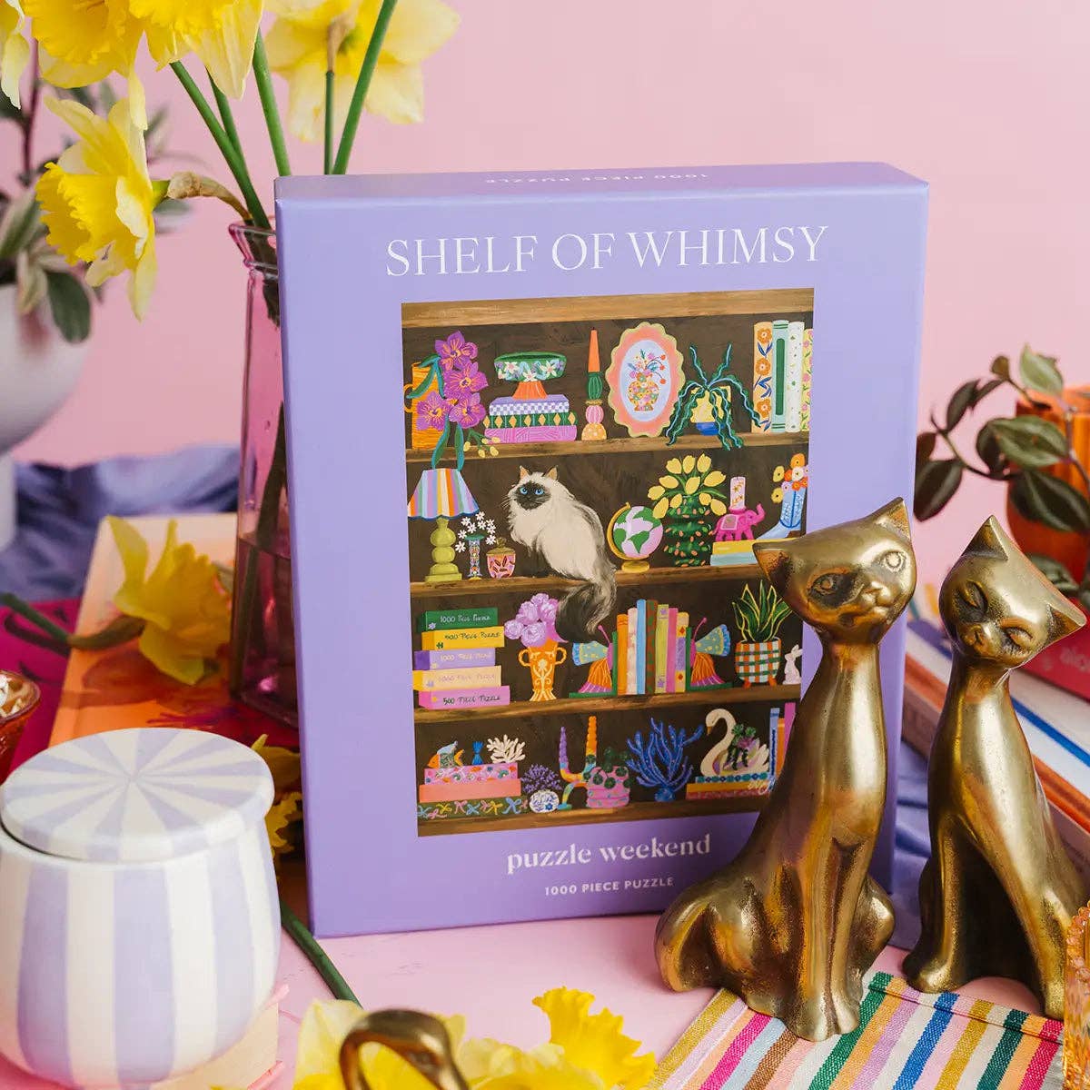 Shelf of Whimsy - Puzzle Weekend