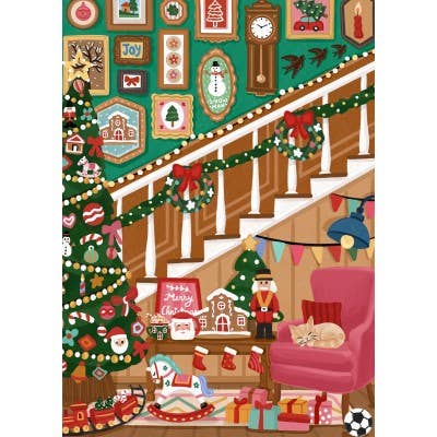 Christmas Staircase - Pieces & Peace