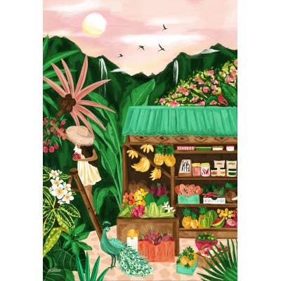 1000 Piece Puzzle - Coconut, Mango, Passionfruit