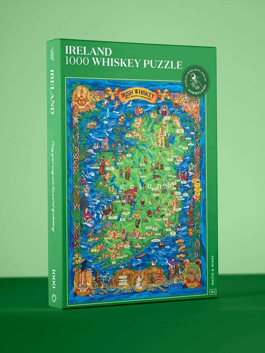 Ireland Whiskey Puzzle - Water and Wines