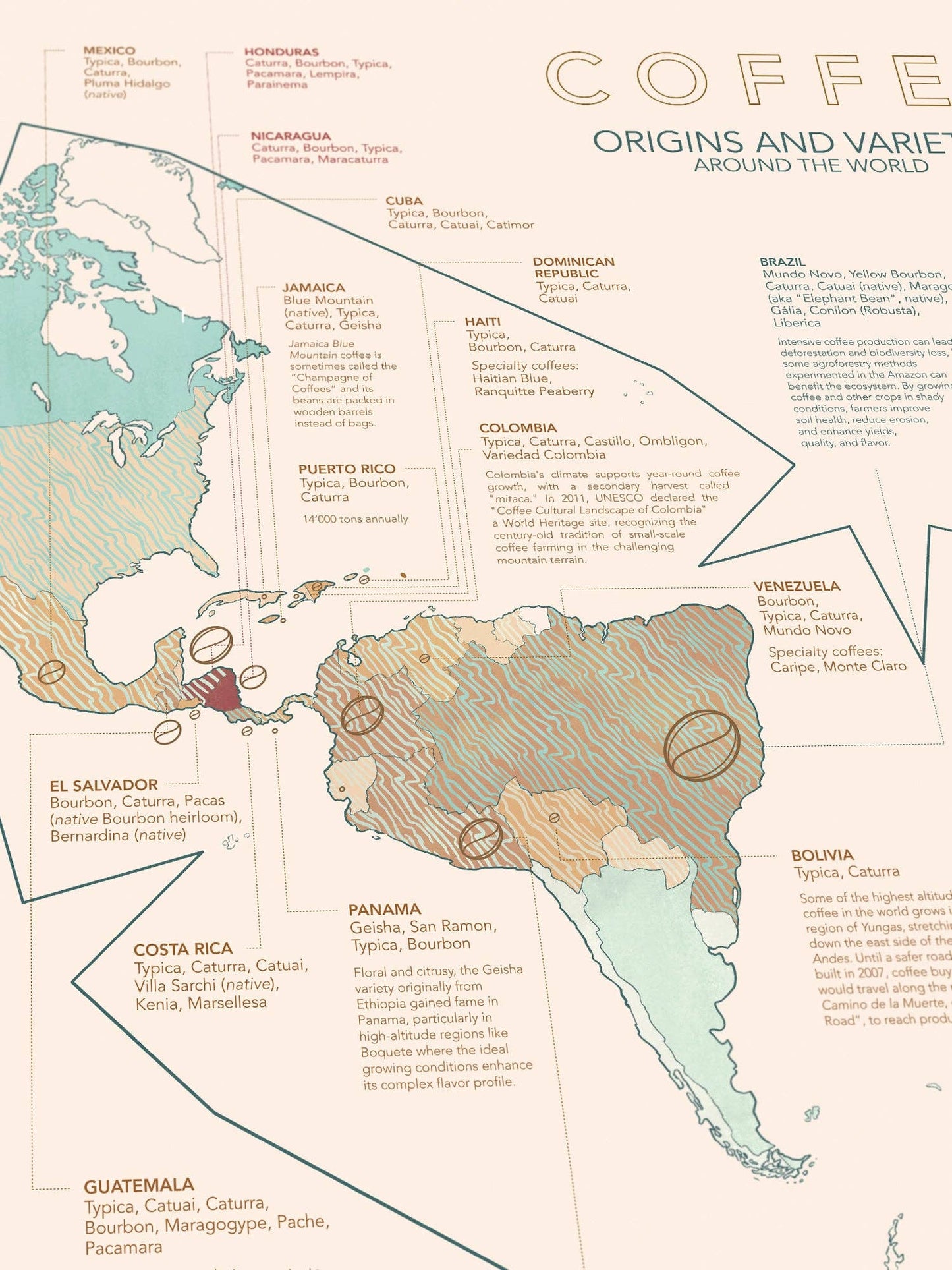 World of Coffee Puzzle - Water and Wines