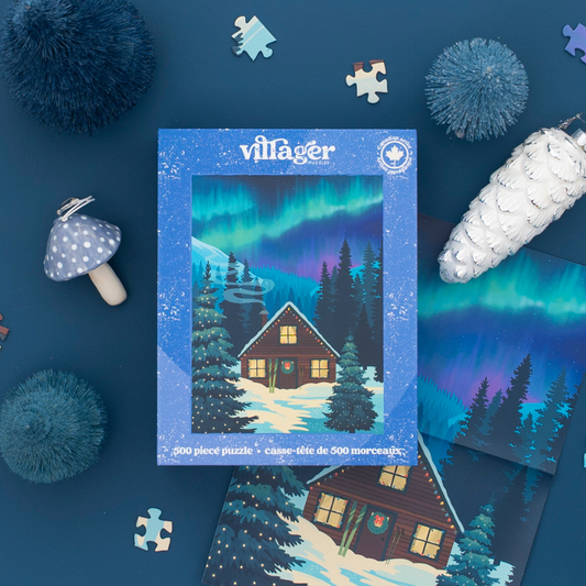 Northern Cabin | 500-Piece Puzzle | Villager