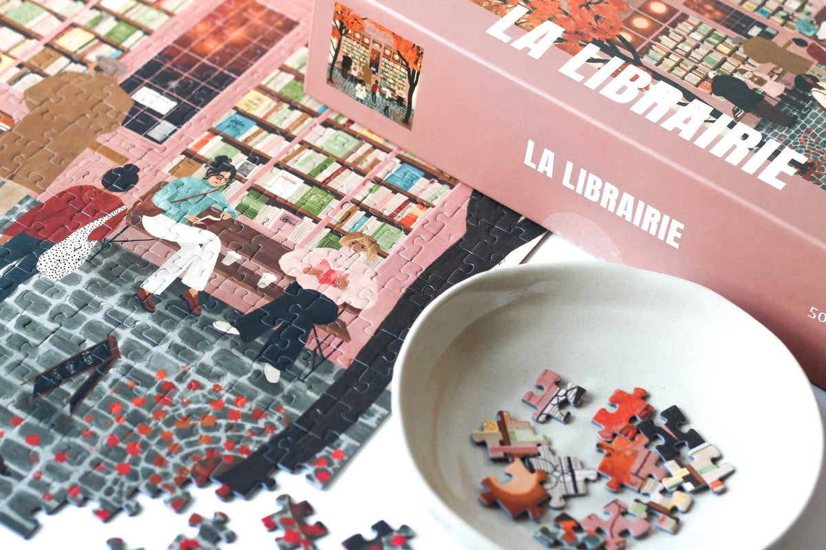 The Bookstore, 500 pieces Piecely