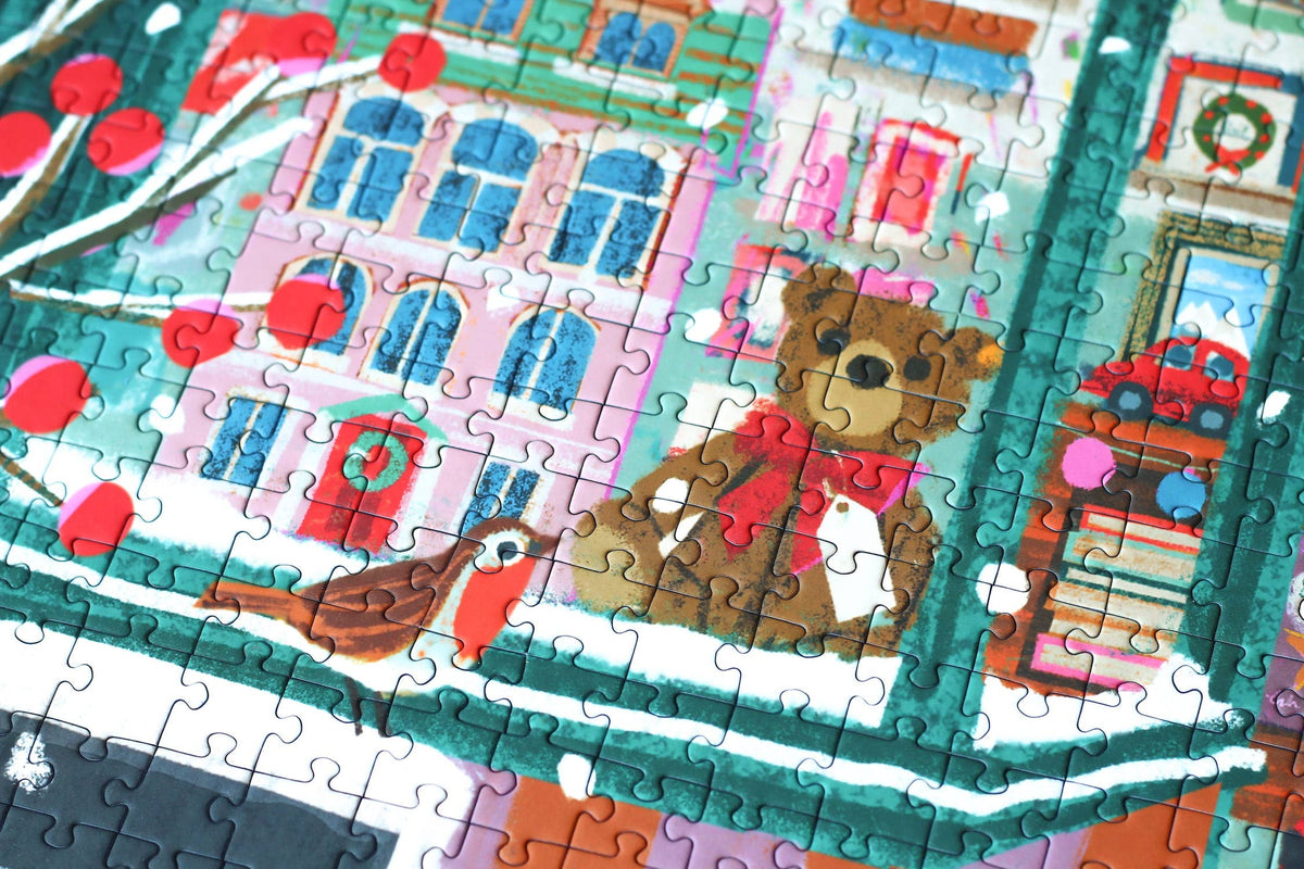Jolly Holidays, 1000 pieces Piecely