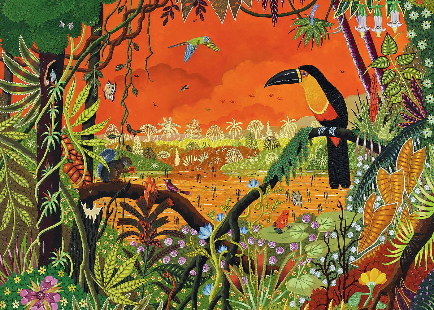 Toucan Ariel -Pieces and Peace