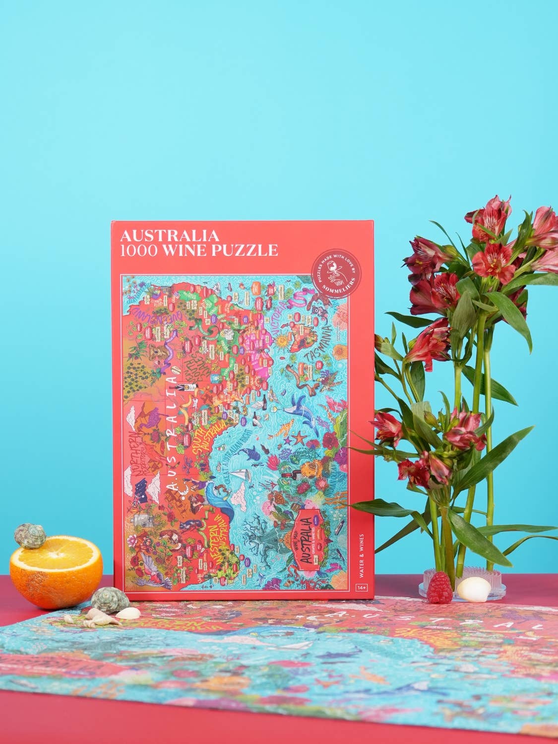 Australia Wine Puzzle - Water and Wines