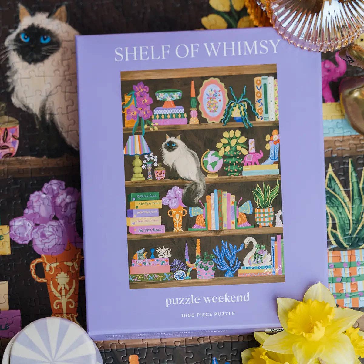 Shelf of Whimsy - Puzzle Weekend