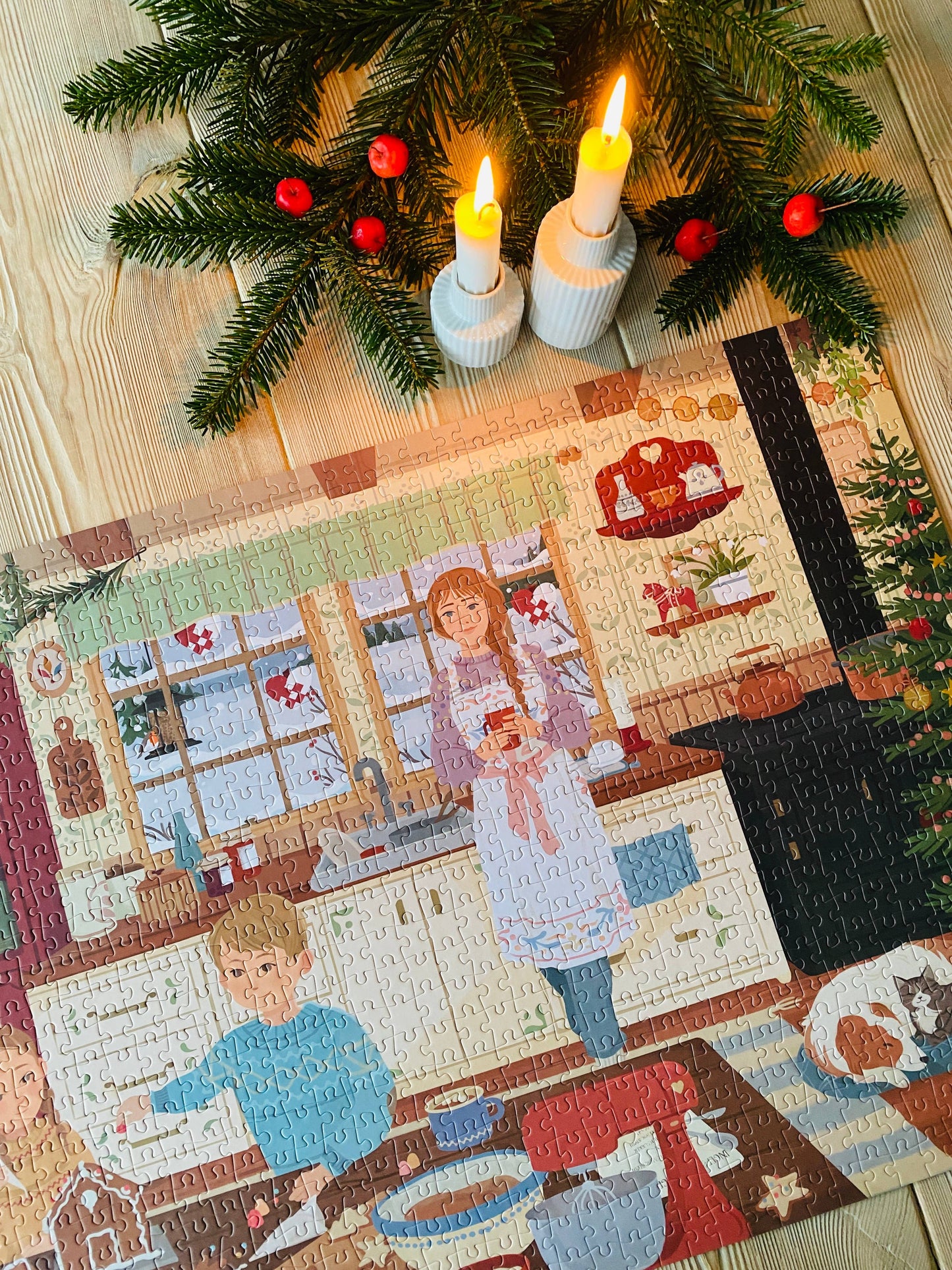 HYGGE HOLIDAYS 1000 piece jigsaw puzzle from Penny Puzzle